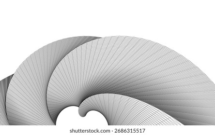 Dibujo arquitectónico. Fondo geométrico Abstractas
