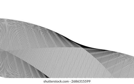 Desenho arquitetônico. Fundo geométrico abstrato