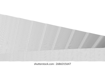 Desenho arquitetônico. Fundo geométrico abstrato