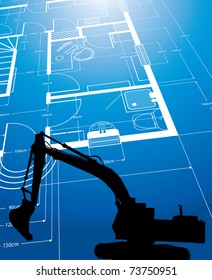 architectural drawing background