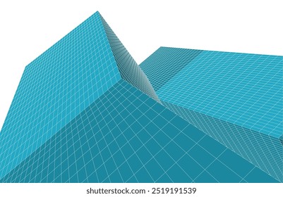 Architectural drawing digital backgroud 3d rendering