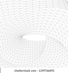 Architectural drawing. Futuristic background