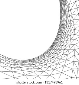 Architectural drawing. Futuristic background