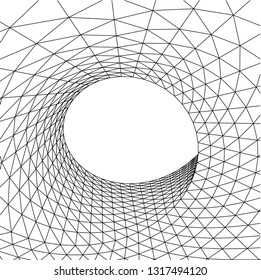 Architectural drawing. Futuristic background