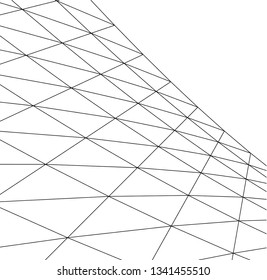 Architectural drawing. Futuristic background