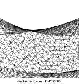 Architectural drawing. Futuristic background
