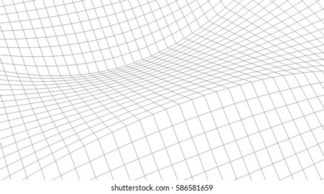 Architectural drawing. Futuristic background
