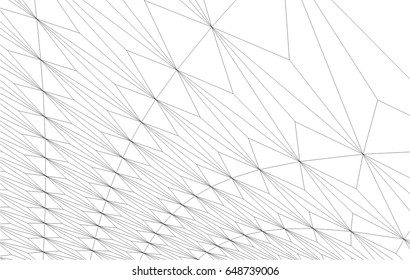 Architectural drawing. Futuristic background