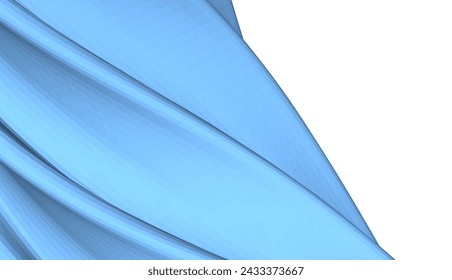 Architektonische Zeichnung. Geometrischer 3D-Hintergrund