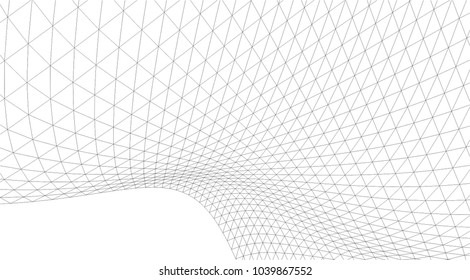 Architectural drawing. Geometric background