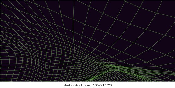 Architectural drawing. Geometric background