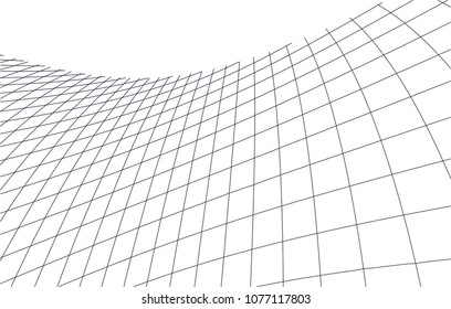 Architectural drawing. Geometric background