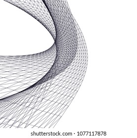 Architectural drawing. Geometric background