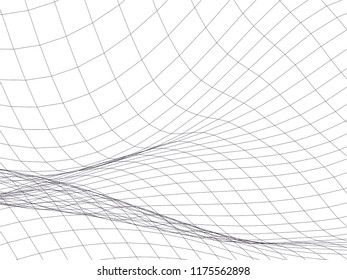 Architectural drawing. Geometric background
