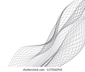 Architectural drawing. Geometric background