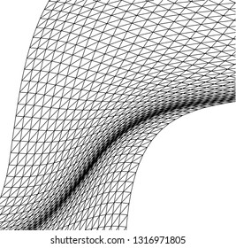 Architectural drawing. Geometric background