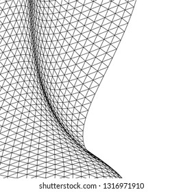 Architectural drawing. Geometric background