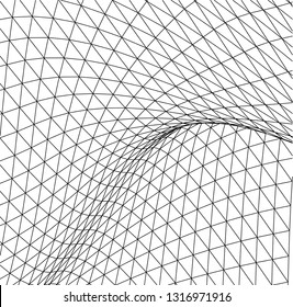 Architectural drawing. Geometric background