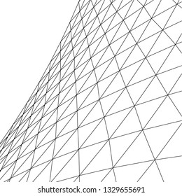 Architectural drawing. Geometric background