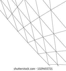 Architectural drawing. Geometric background