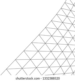 Architectural drawing. Geometric background