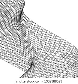 Architectural drawing. Geometric background