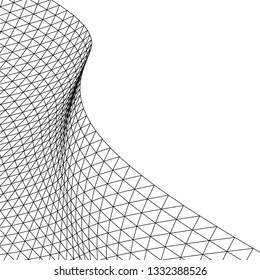 Architectural drawing. Geometric background