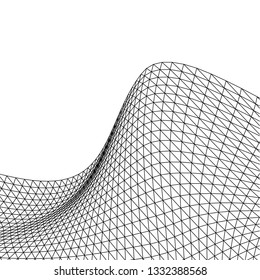 Architectural drawing. Geometric background