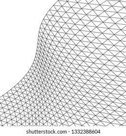 Architectural drawing. Geometric background