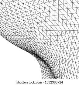 Architectural drawing. Geometric background