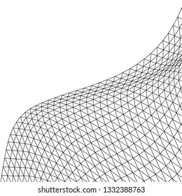 Architectural drawing. Geometric background