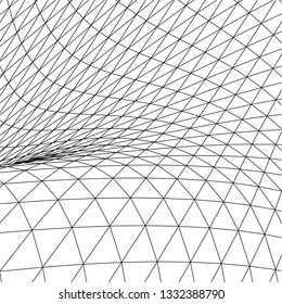 Architectural drawing. Geometric background
