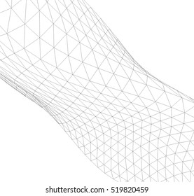 Architectural drawing. Geometric background