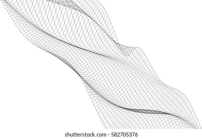 Architectural drawing. Geometric background