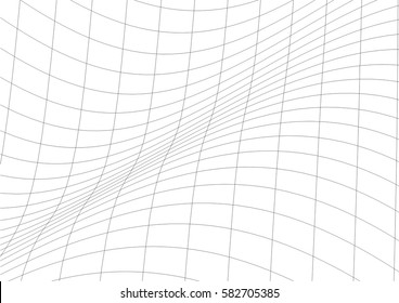 Architectural drawing. Geometric background