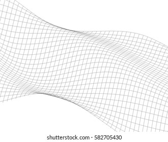 Architectural drawing. Geometric background