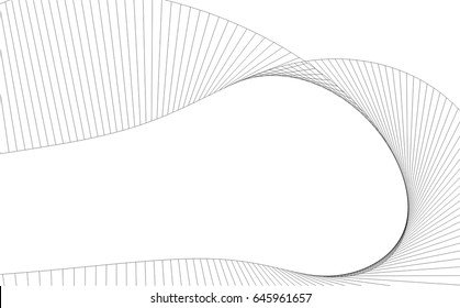 Architectural drawing. Geometric background