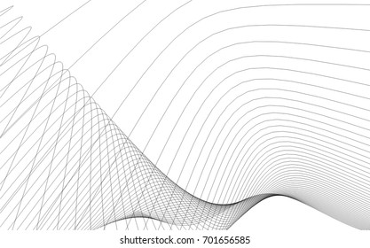 Architectural drawing. Geometric background
