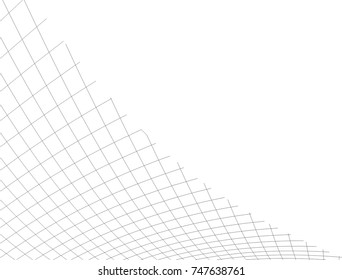Architectural drawing. Geometric background