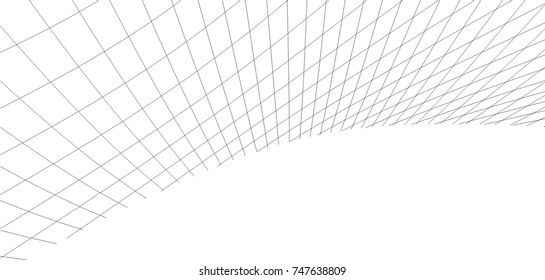Architectural drawing. Geometric background