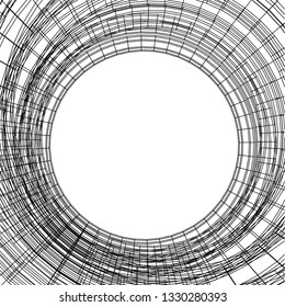 Architectural drawing. Geometric background 3d