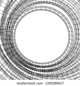 Architectural drawing. Geometric background 3d
