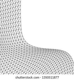 Architectural drawing. Geometric background 3d