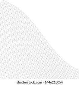Architectural drawing. Geometric background 3d