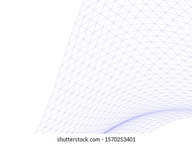 Architectural drawing. Geometric background 3d