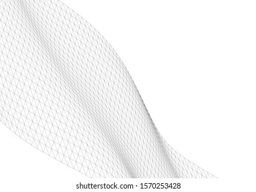 Architectural drawing. Geometric background 3d