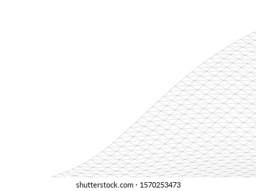 Architectural drawing. Geometric background 3d