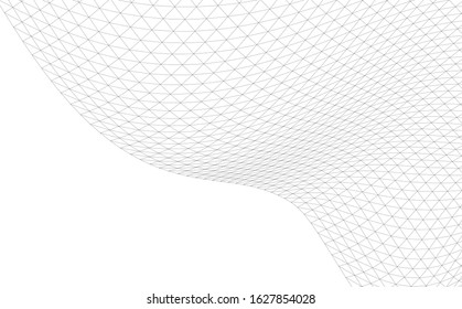 Architectural drawing. Geometric background 3d