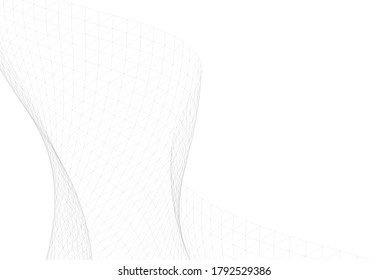 Dibujo arquitectónico. Fondo geométrico 3d