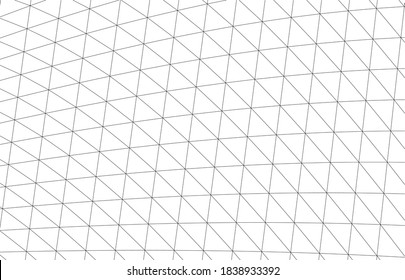 Architectural drawing. Geometric background 3d